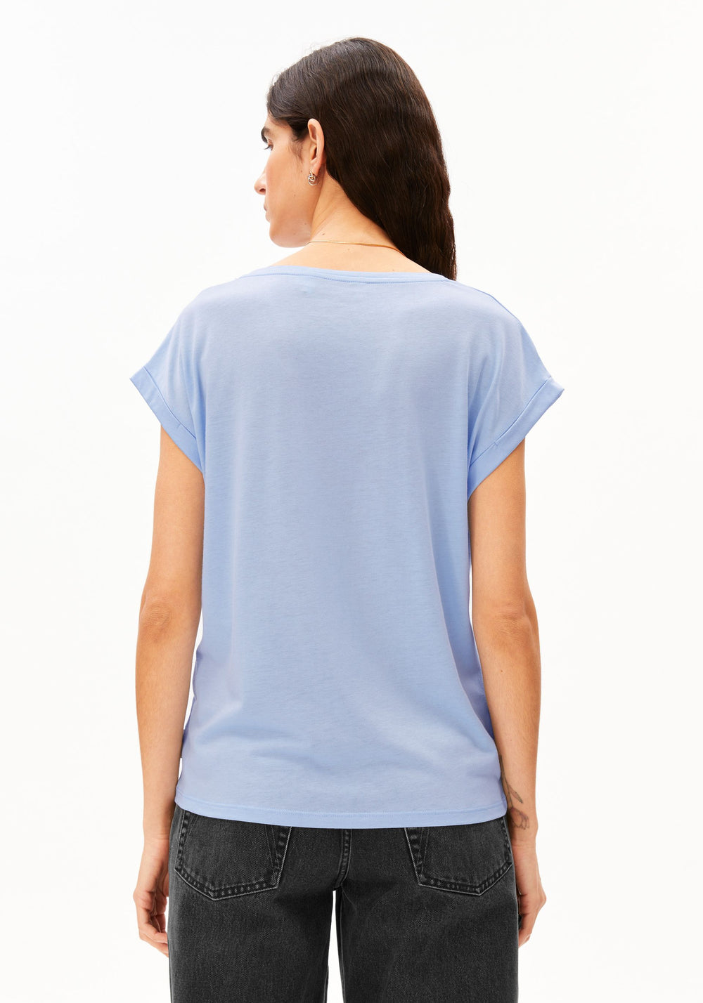 JILAANA T-SHIRT TENCEL Lyocell blend