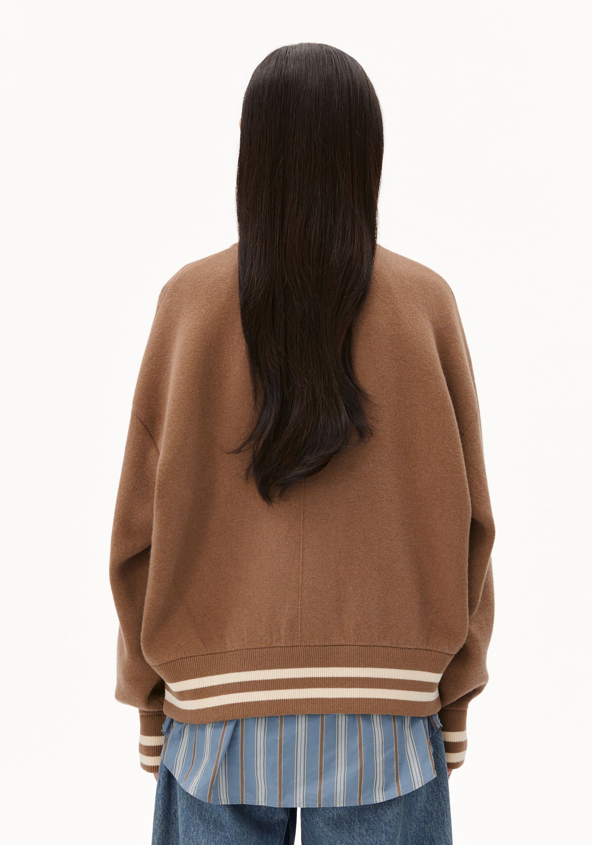 ICONIC Å BOMBER JACKET Organic wool blend