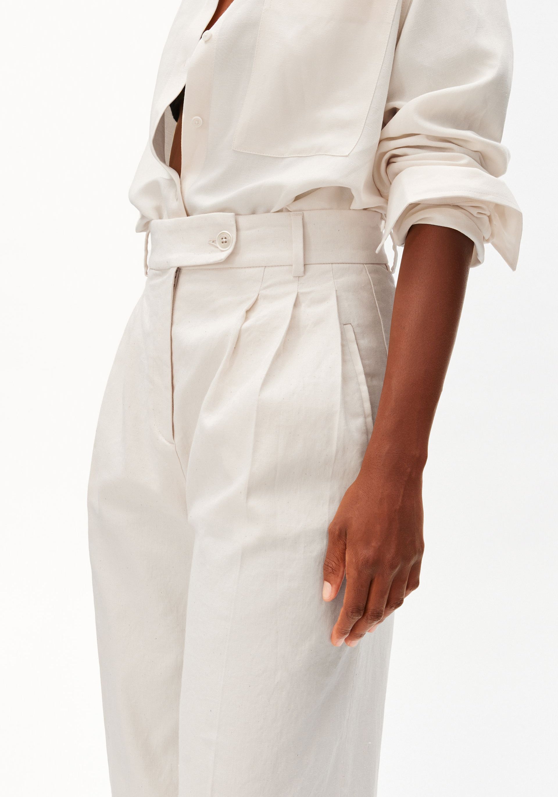 LINEN BLEND KAAYUA PANT Linen blend