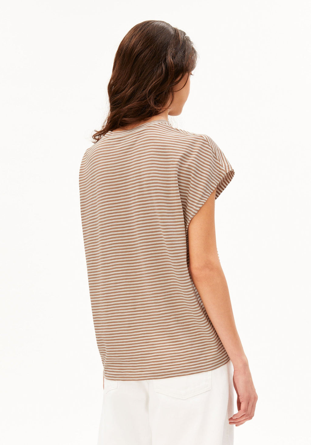 SLUB JERSEY STRIPE T-SHIRT 100% organic cotton