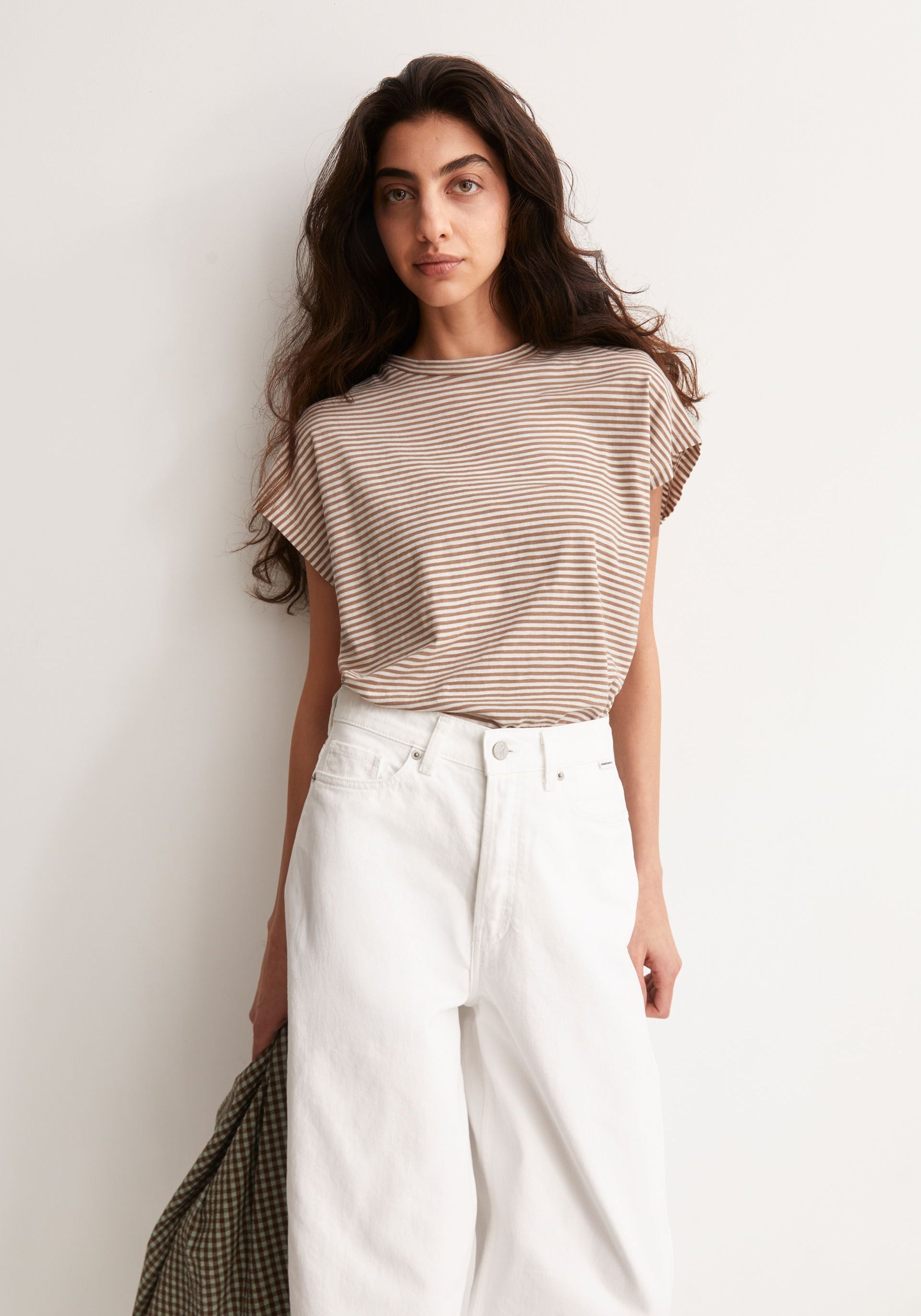 SLUB JERSEY STRIPE T-SHIRT 100% organic cotton