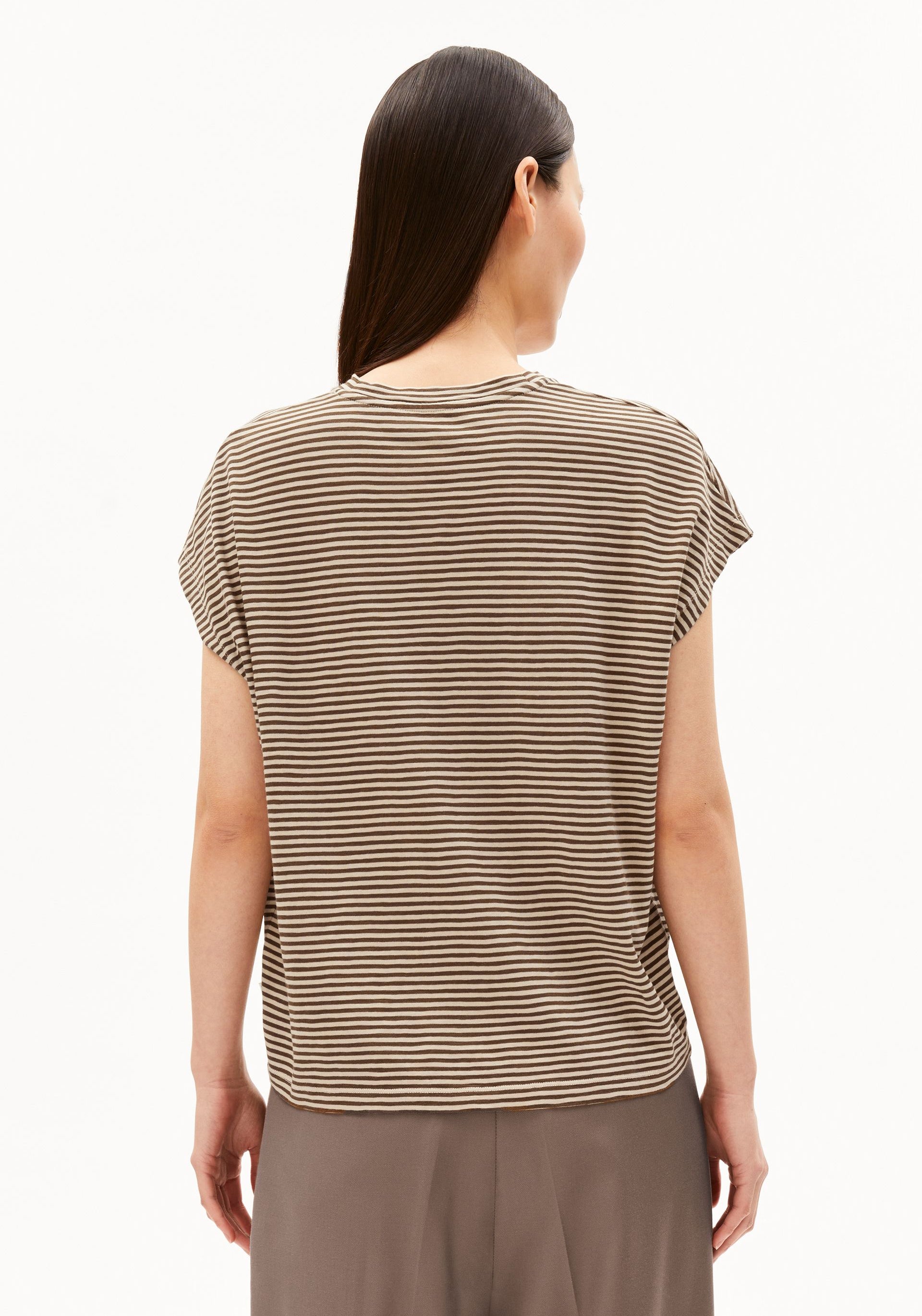 SLUB JERSEY STRIPE T-SHIRT 100% organic cotton