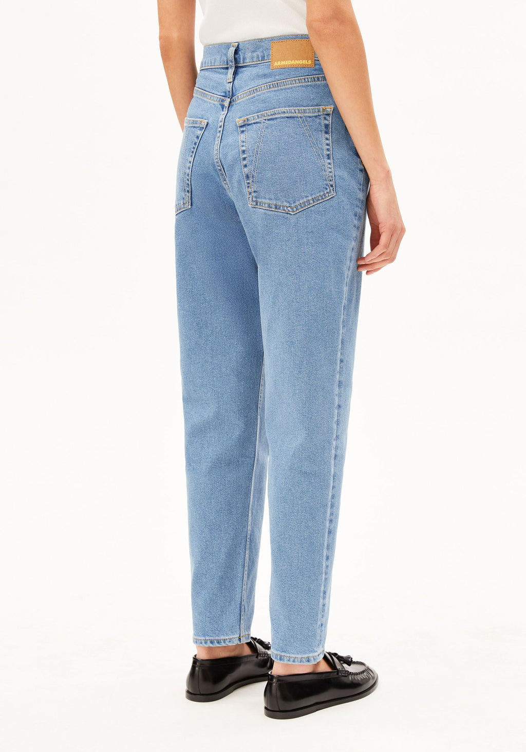 MAIRAA HIGH WAIST MOM JEANS Recycled Cotton Mix Comfort Stretch
