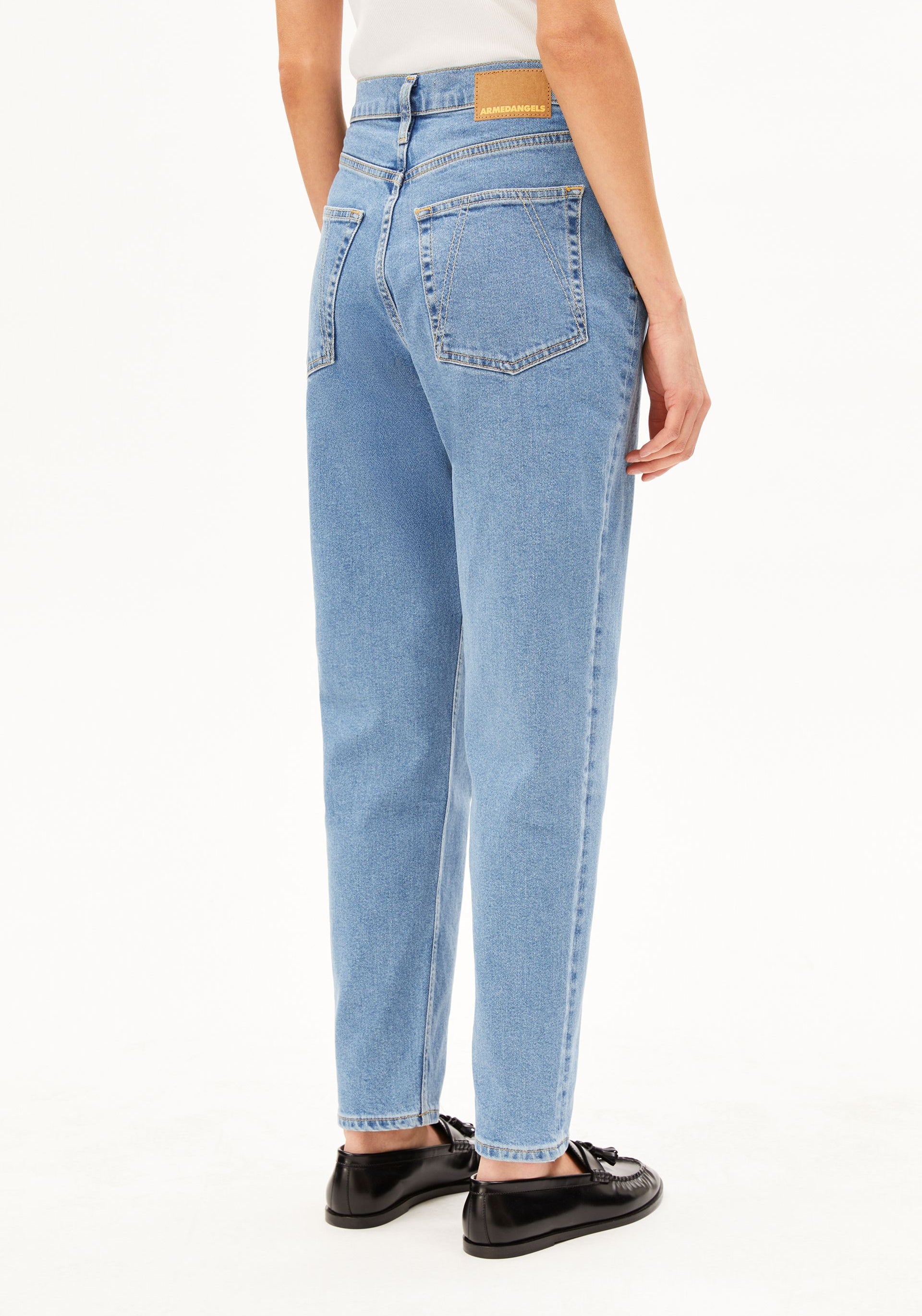 MAIRAA HIGH WAIST MOM JEANS Recycled Cotton Mix Comfort Stretch