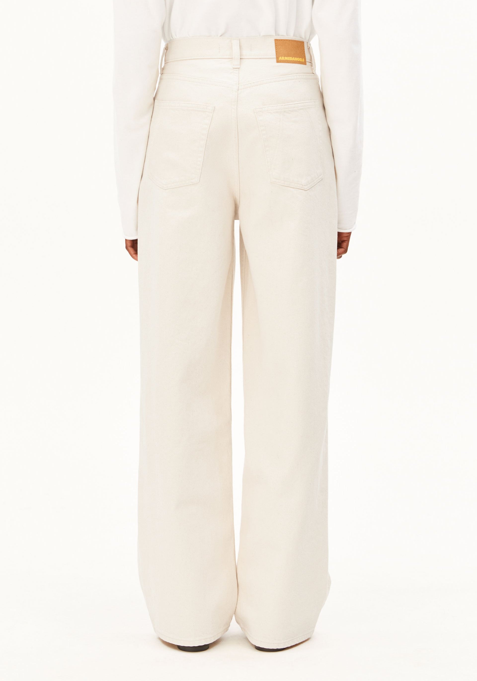 ENIJAA HIGH WAIST WIDE JEANS 100% Recycled Cotton