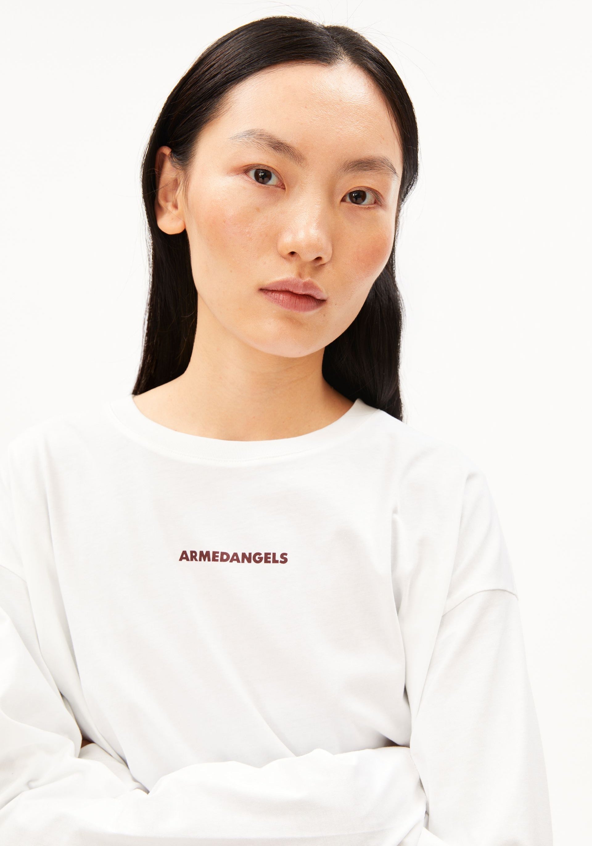 FIETAA SMILE LONG SLEEVE SHIRT 100% organic cotton